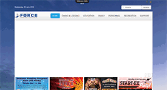 Desktop Screenshot of eielsonforcesupport.com